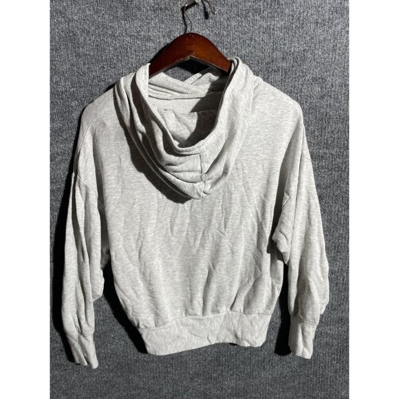 Fabletics Hoodie Sweatshirt Womens XXS Gray Lightweight Jersey Pullover Basic - Picture 2 of 7